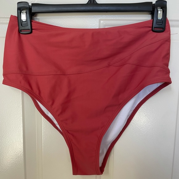 NWOT High waisted swim bottoms - Picture 1 of 3